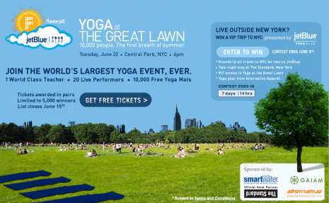 Yoga on the Great Lawn 